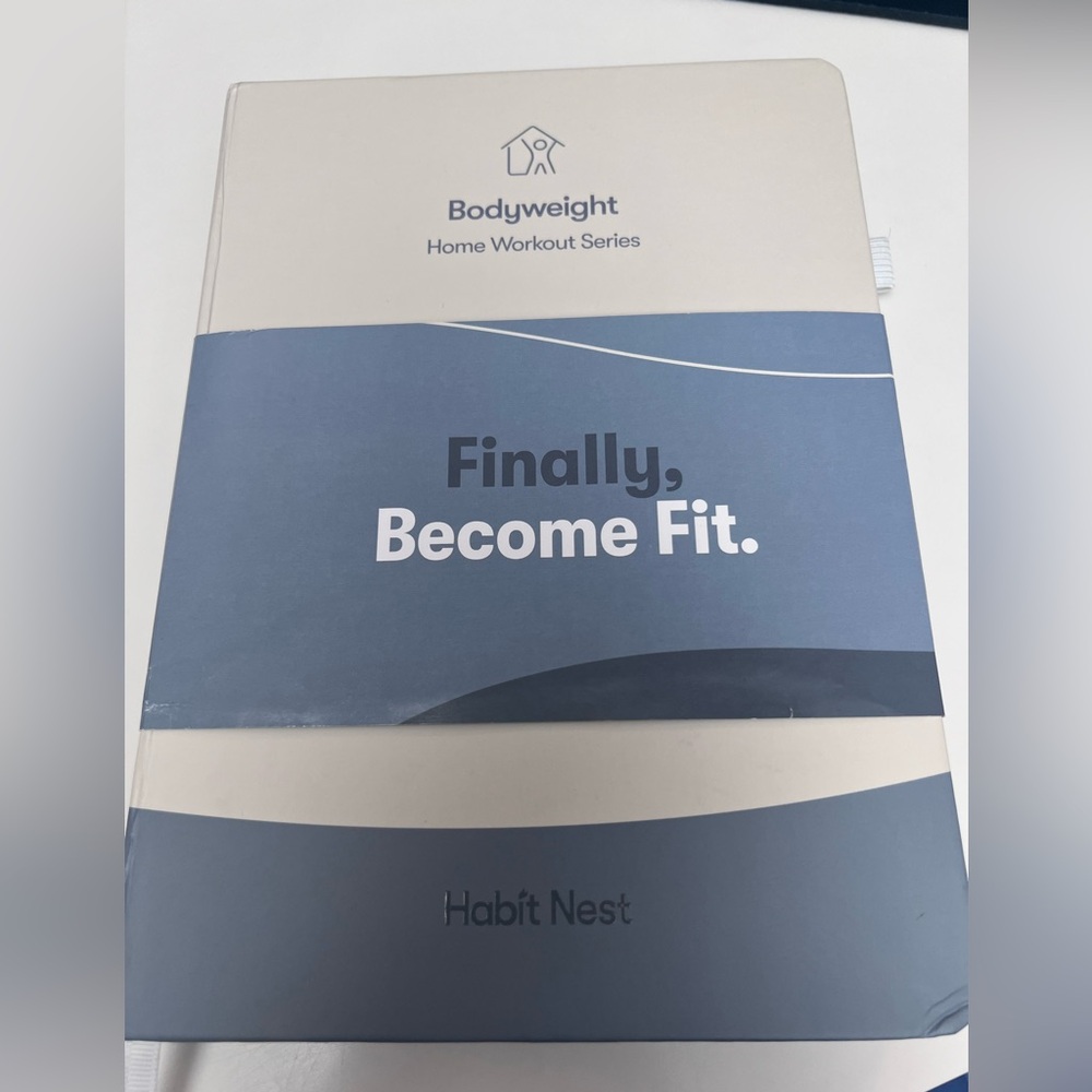 Habit Nest Bodyweight Home Workout Series Book